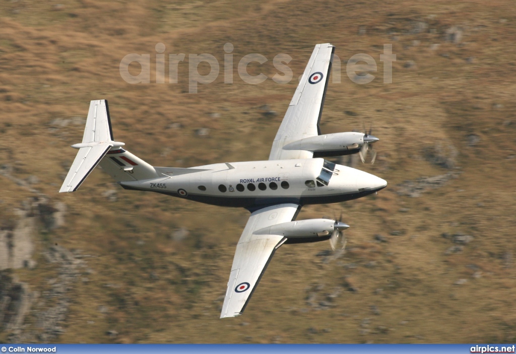 ZK455, Beechcraft 200 Super King Air, Royal Air Force