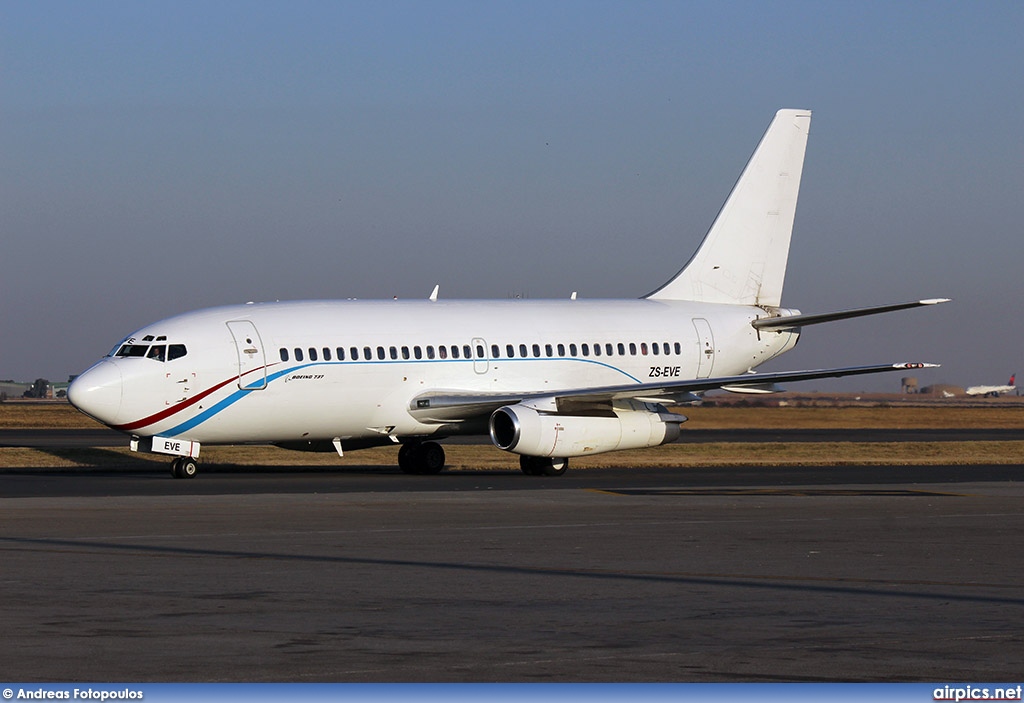 ZS-EVE, Boeing 737-200Adv, Jet Express Charter