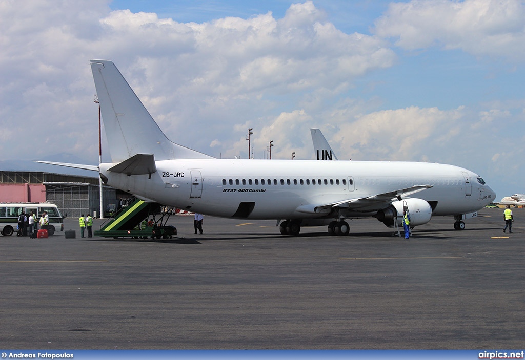 ZS-JRC, Boeing 737-400, Safair