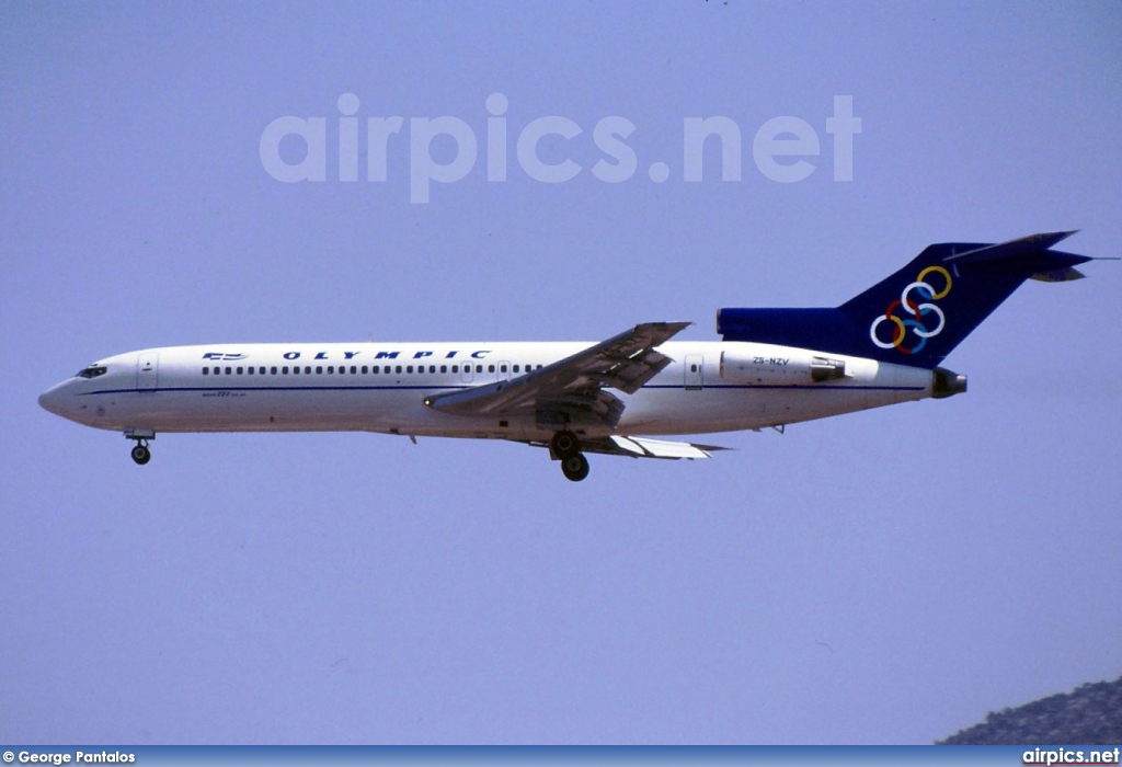 ZS-NZV, Boeing 727-200Adv, Olympic Airways