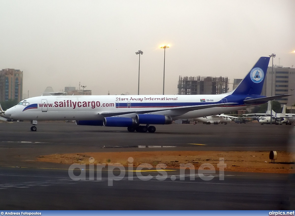 ZS-OSI, Douglas DC-8-62HF, Stars Away Aviation