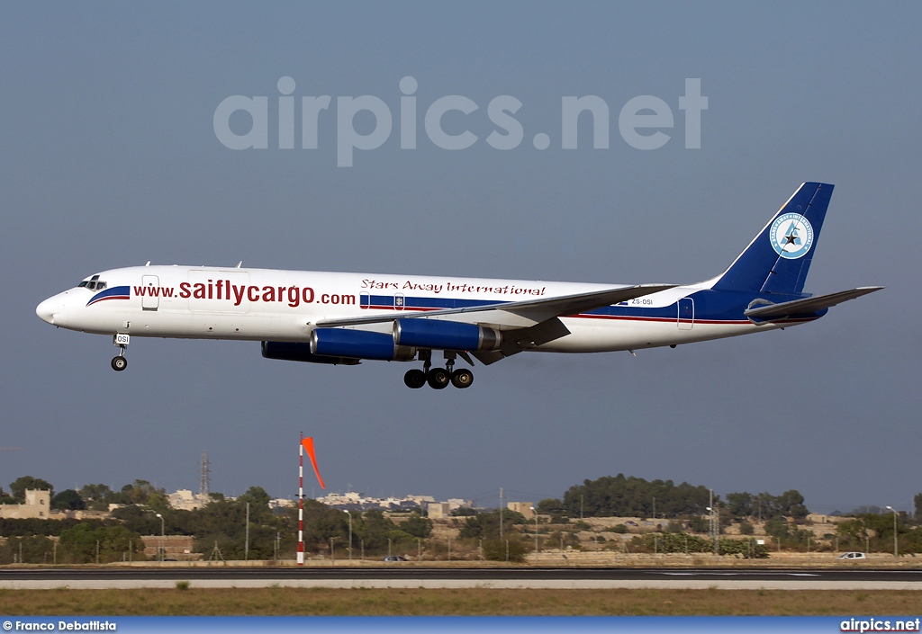 ZS-OSI, Douglas DC-8-62HF, Stars Away Aviation