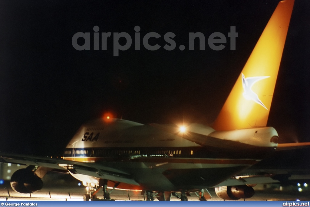 ZS-SPE, Boeing 747-SP, South African Airways