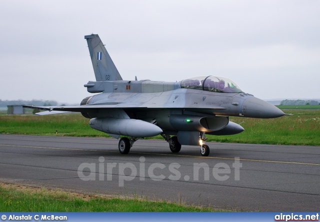 021, Lockheed F-16D Fighting Falcon, Hellenic Air Force