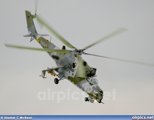 0981, Mil Mi-24V, Czech Air Force