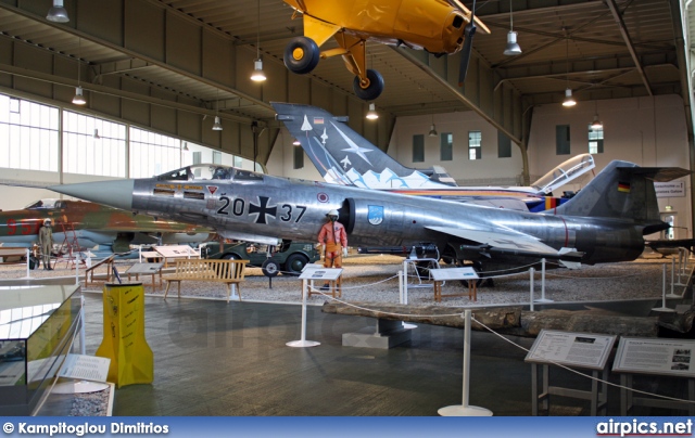 2037, Lockheed F-104G Starfighter, German Air Force - Luftwaffe