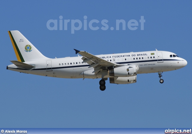 2101, Airbus A319-100CJ, Brazilian Air Force