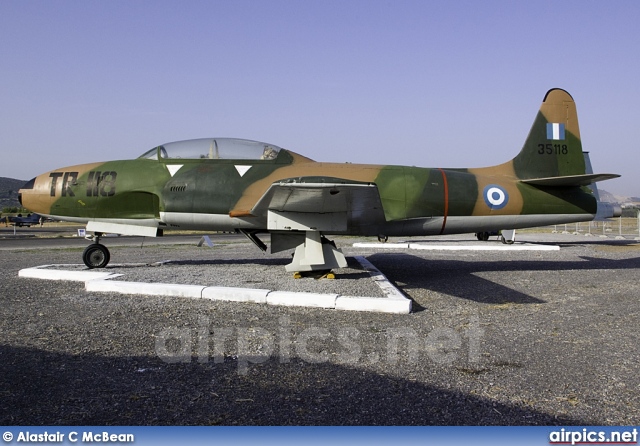 35118, Lockheed T-33A, Hellenic Air Force