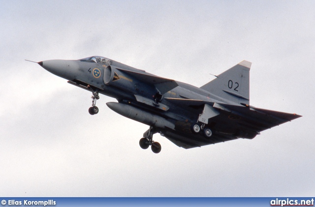 37443, Saab JA-37 Viggen, Swedish Air Force