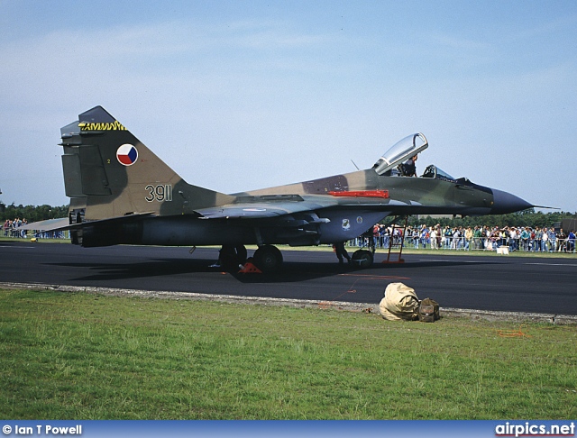 3911, Mikoyan-Gurevich MiG-29A, Czech Air Force