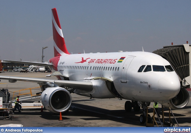 3B-NBF, Airbus A319-100, Air Mauritius