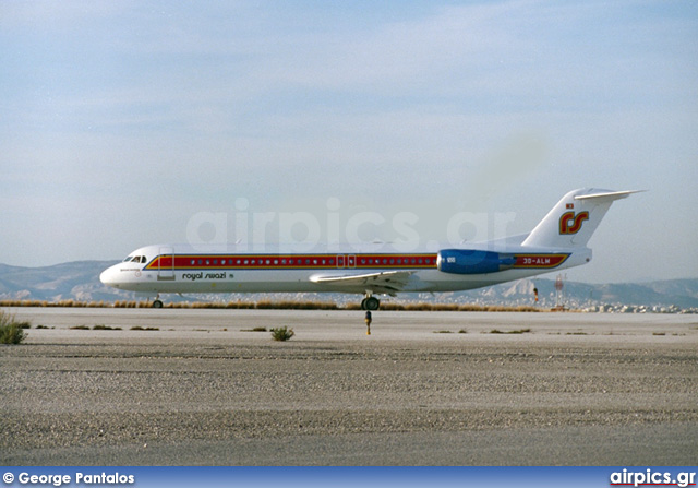 3D-ALM, Fokker F100, Royal Swazi National Airlines