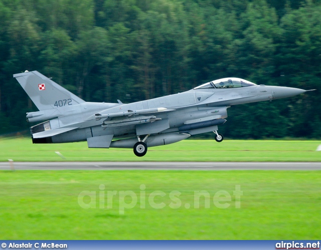 4072, Lockheed F-16C Fighting Falcon, Polish Air Force