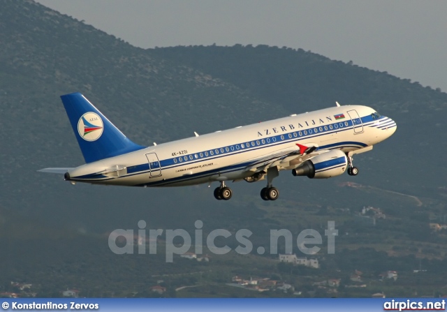 4K-AZ01, Airbus A319-100CJ, Azerbaijan Government 