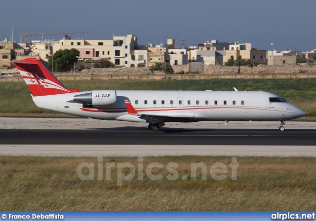 4L-GAF, Bombardier Challenger 850, Georgian Airways