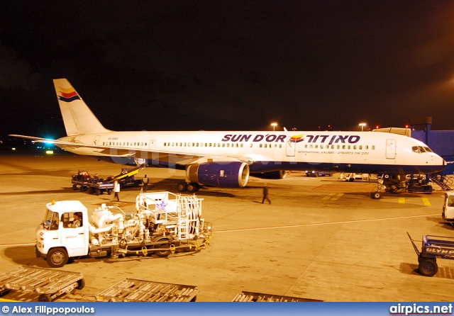4X-EBO, Boeing 757-200, Sun d'Or International Airlines