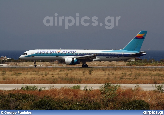 4X-EBT, Boeing 757-200ER, Sun d'Or International Airlines