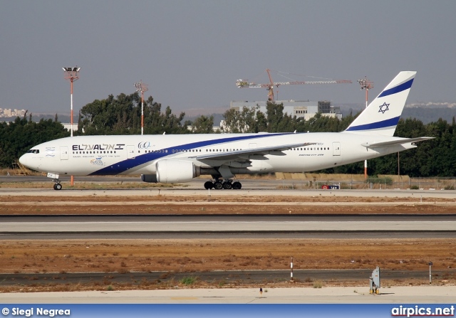 4X-ECF, Boeing 777-200ER, EL AL