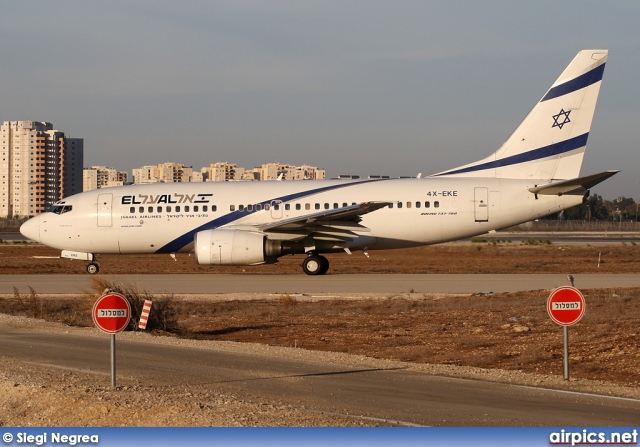 4X-EKE, Boeing 737-700, EL AL