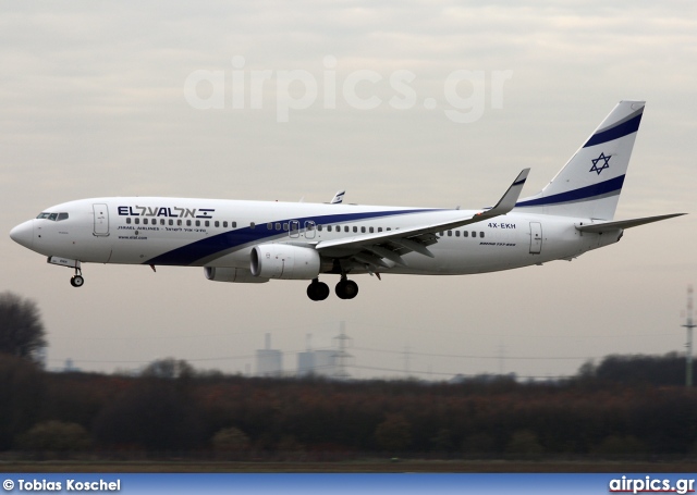 4X-EKH, Boeing 737-800, EL AL