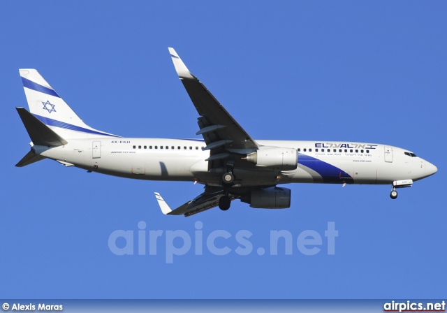 4X-EKH, Boeing 737-800, EL AL