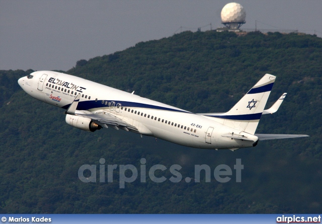 4X-EKI, Boeing 737-800, EL AL