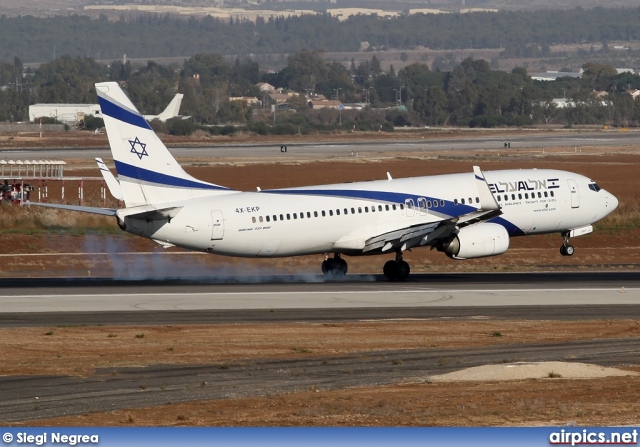 4X-EKP, Boeing 737-800, EL AL