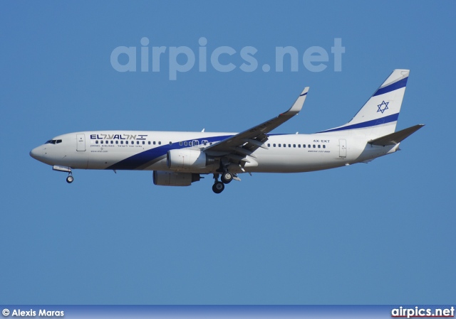 4X-EKT, Boeing 737-800, EL AL