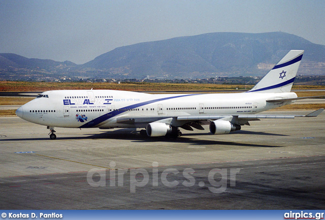 4X-ELA, Boeing 747-400, EL AL