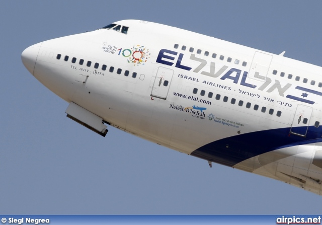 4X-ELA, Boeing 747-400, EL AL