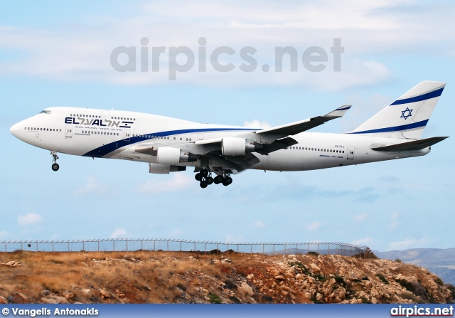 4X-ELC, Boeing 747-400, EL AL