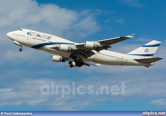 4X-ELC, Boeing 747-400, EL AL