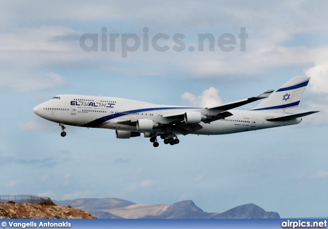 4X-ELC, Boeing 747-400, EL AL