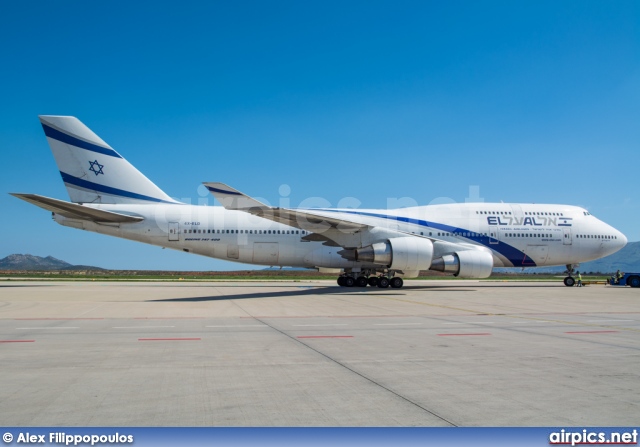 4X-ELD, Boeing 747-400, EL AL