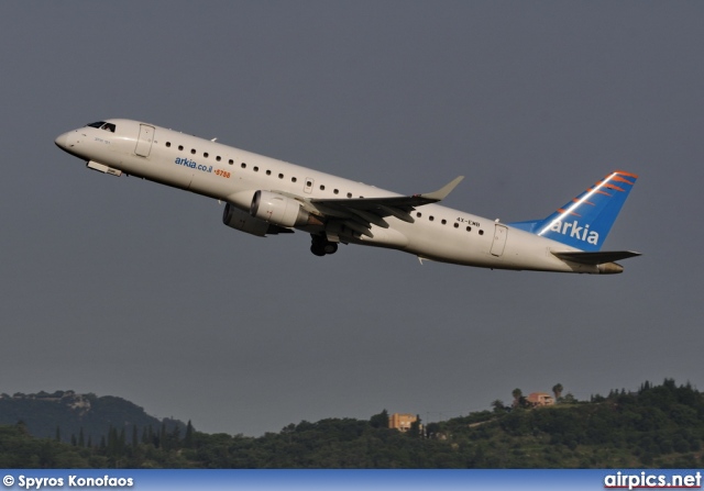 4X-EMB, Embraer ERJ 190-100LR (Embraer 190), Arkia Israeli Airlines