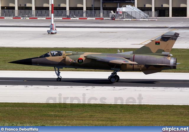 502, Dassault Mirage F.1ED, Libyan Air Force