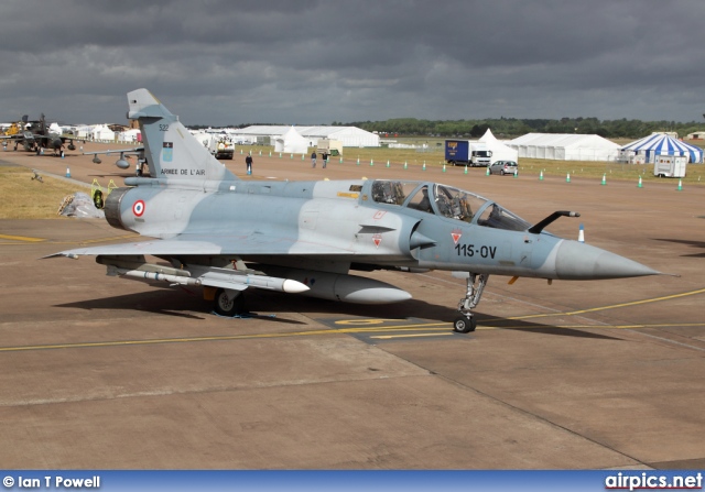 522, Dassault Mirage 2000B, French Air Force