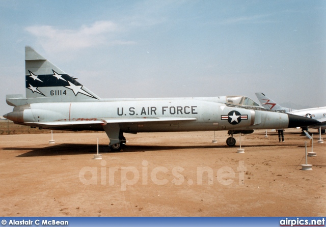 56-1114, Convair F-102A Delta Dagger, United States Air Force