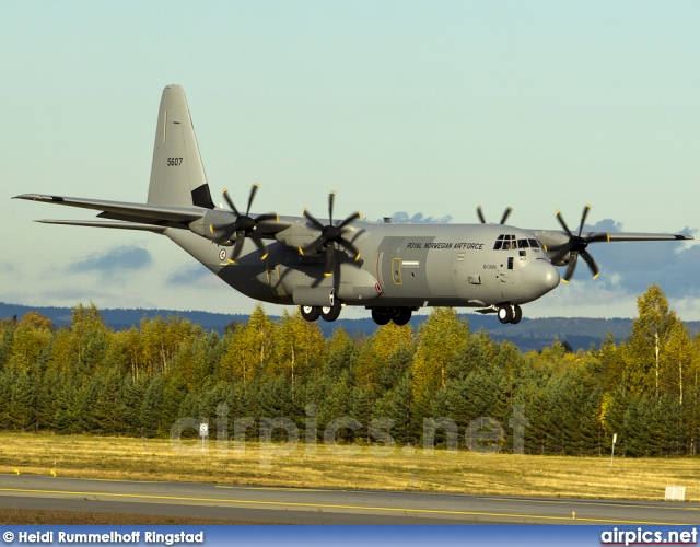 5607, Lockheed Martin Hercules C.4 (C-130J-30), Royal Norwegian Air Force