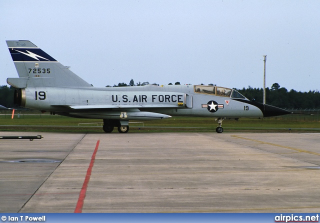 57-2535, Convair F-106B Delta Dart, United States Air Force