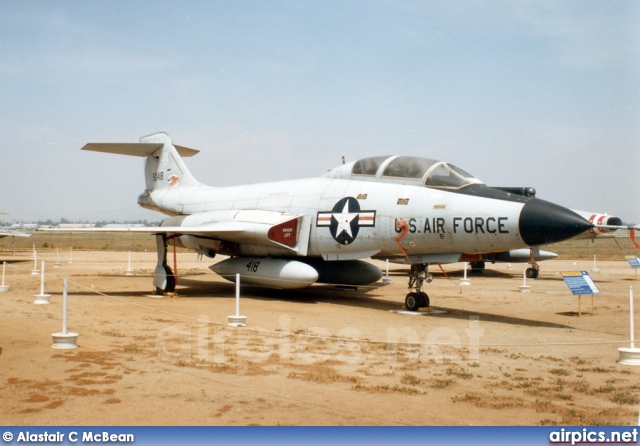 59-0418, McDonnell Douglas F-101B Voodoo, United States Air Force