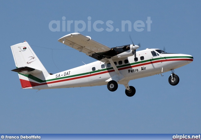 5A-DAT, De Havilland Canada DHC-6-300 Twin Otter, Petro Air