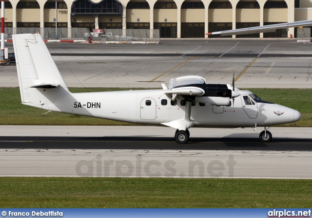 5A-DHN, De Havilland Canada DHC-6-300 Twin Otter, Air Libya