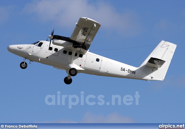 5A-DHN, De Havilland Canada DHC-6-300 Twin Otter, Air Libya