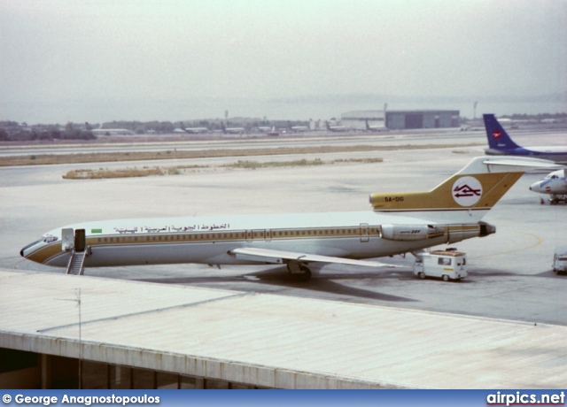 5A-DIG, Boeing 727-200Adv, Libyan Arab Airlines