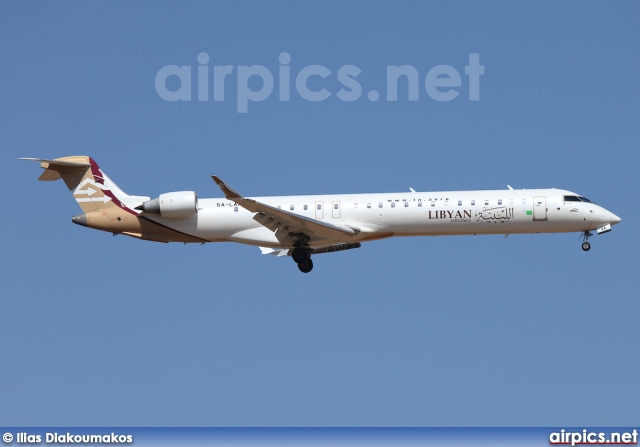 5A-LAA, Bombardier CRJ-900ER, Libyan Airlines