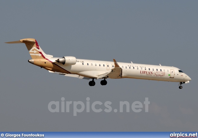 5A-LAE, Bombardier CRJ-900, Libyan Airlines