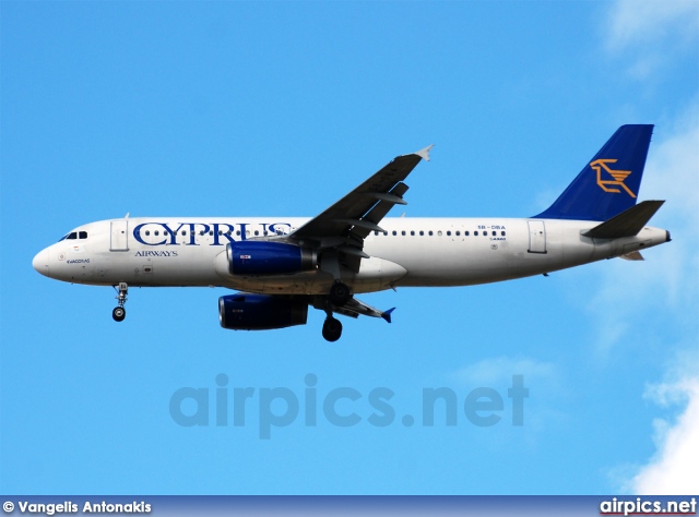 5B-DBA, Airbus A320-200, Cyprus Airways