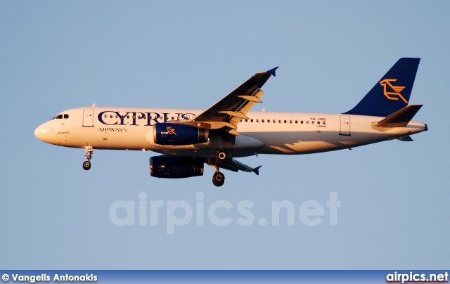 5B-DBB, Airbus A320-200, Cyprus Airways