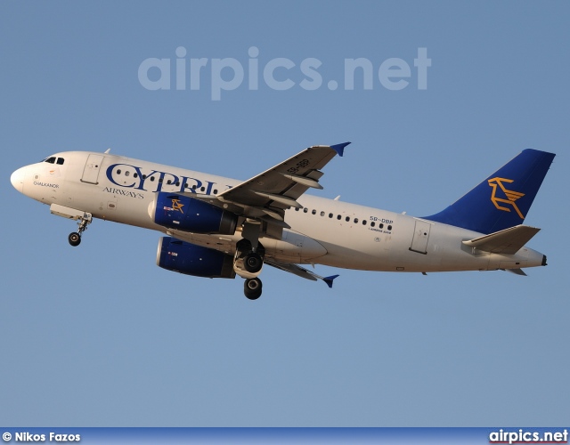 5B-DBP, Airbus A319-100, Cyprus Airways